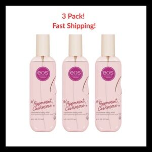 EOS Peppermint Cashmere Body Mist pack of 3